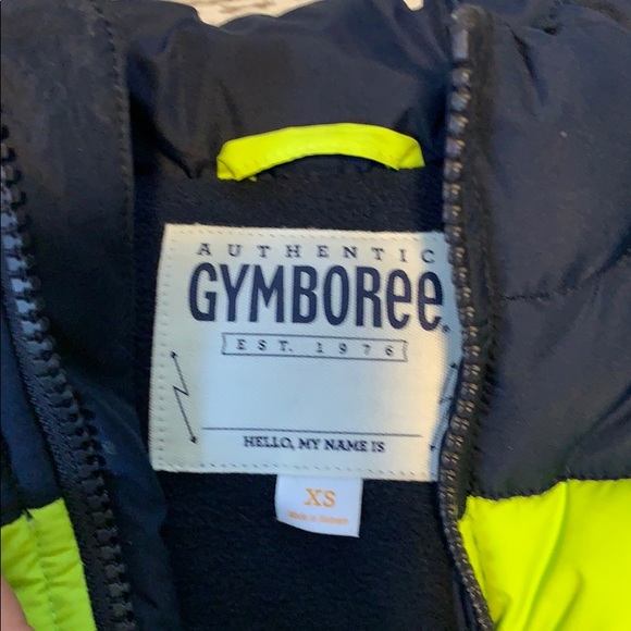 Gymboree Boys Neon Puffer Vest - Picture 3 of 3